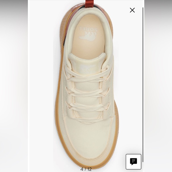 Sorel Cream and Tan Women's Sneakers - Picture 4 of 12